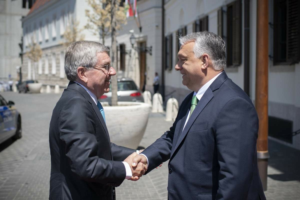 PM Orbán holds talks with IOC president Thomas Bach
