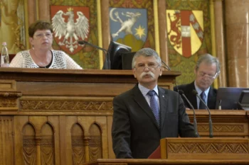 Speaker László Kövér parliament pensioner