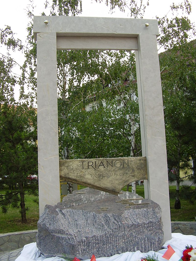 Trianon memorial in Békéscsaba