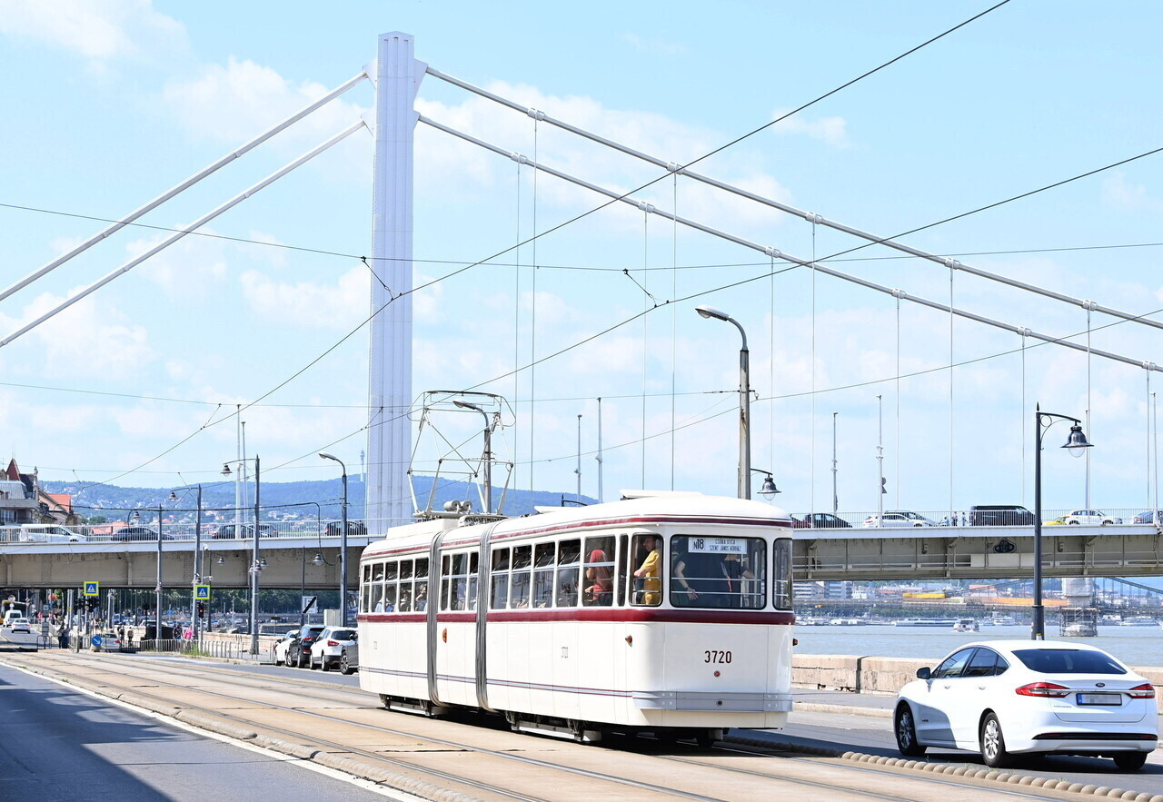 n18 nostalgija tramvaj budimpešta