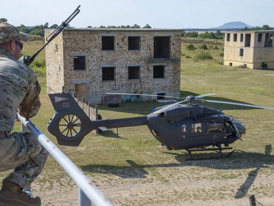 Hungary military helicopter Ukraine