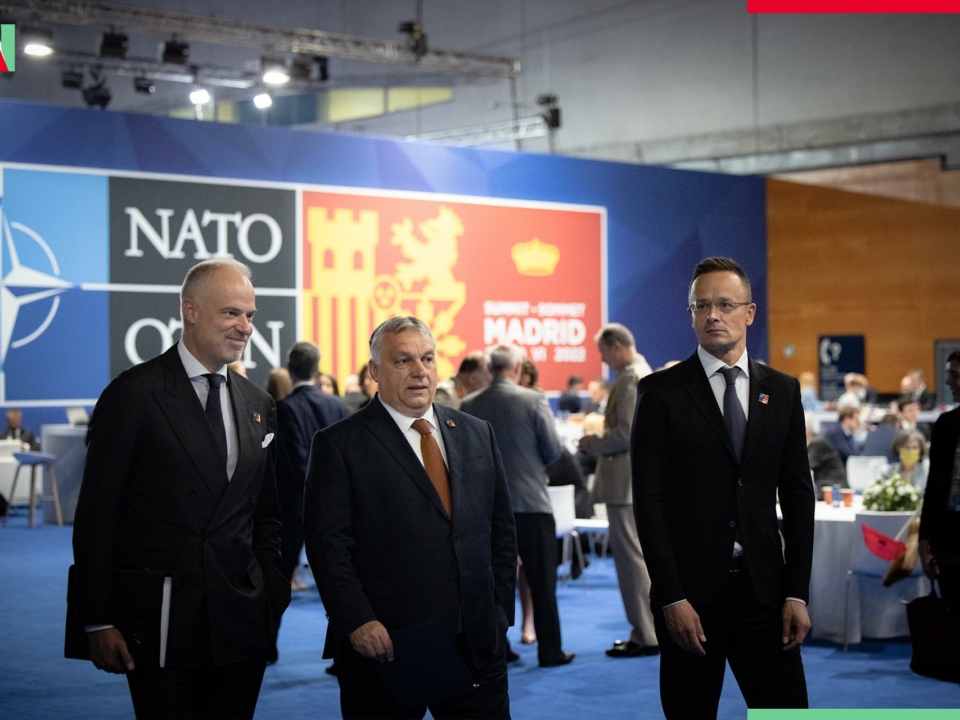 Viktor Orbán NATO-Gipfel
