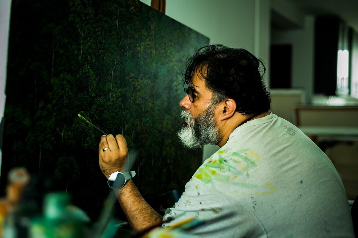 Mostra del pittore dell'Ecuador