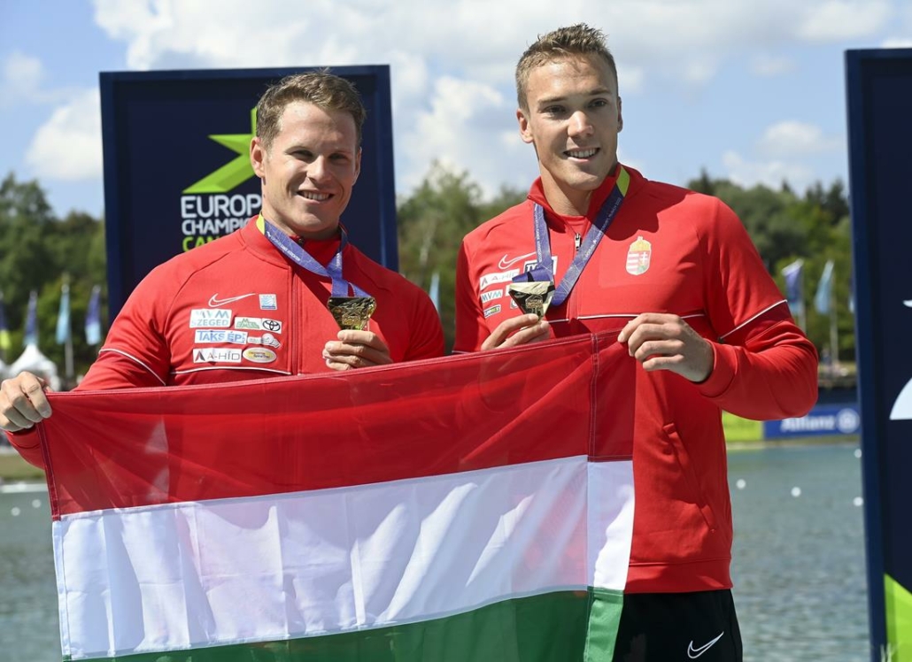 European Kayak Canoe Championships hungary gold medal