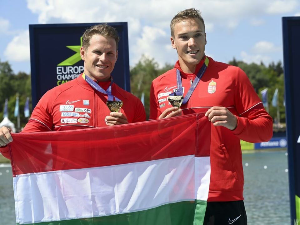 Europäische Kajak-Kanu-Meisterschaft Ungarn Goldmedaille