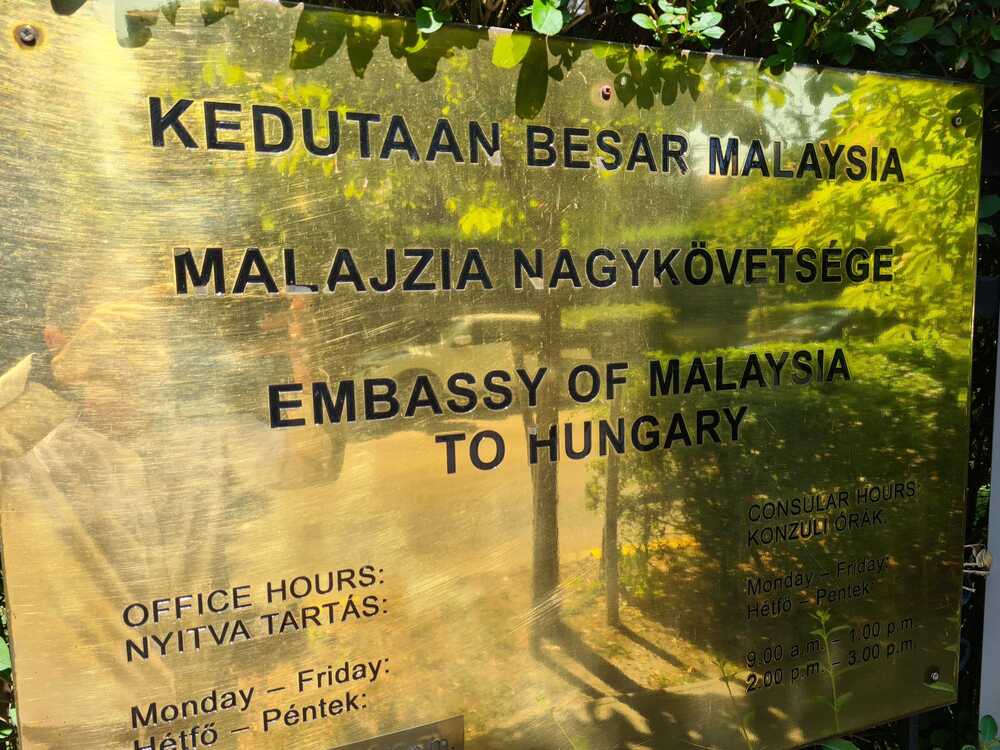Malaysia Botschafter Ungarn Budapest