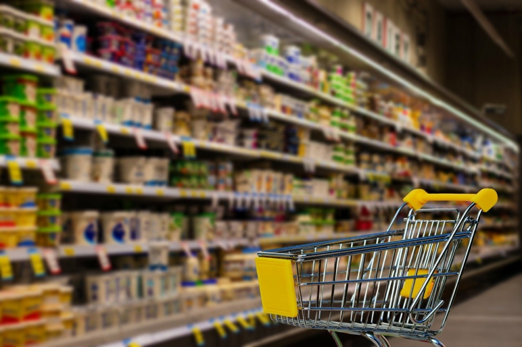 supermarket store food inflation