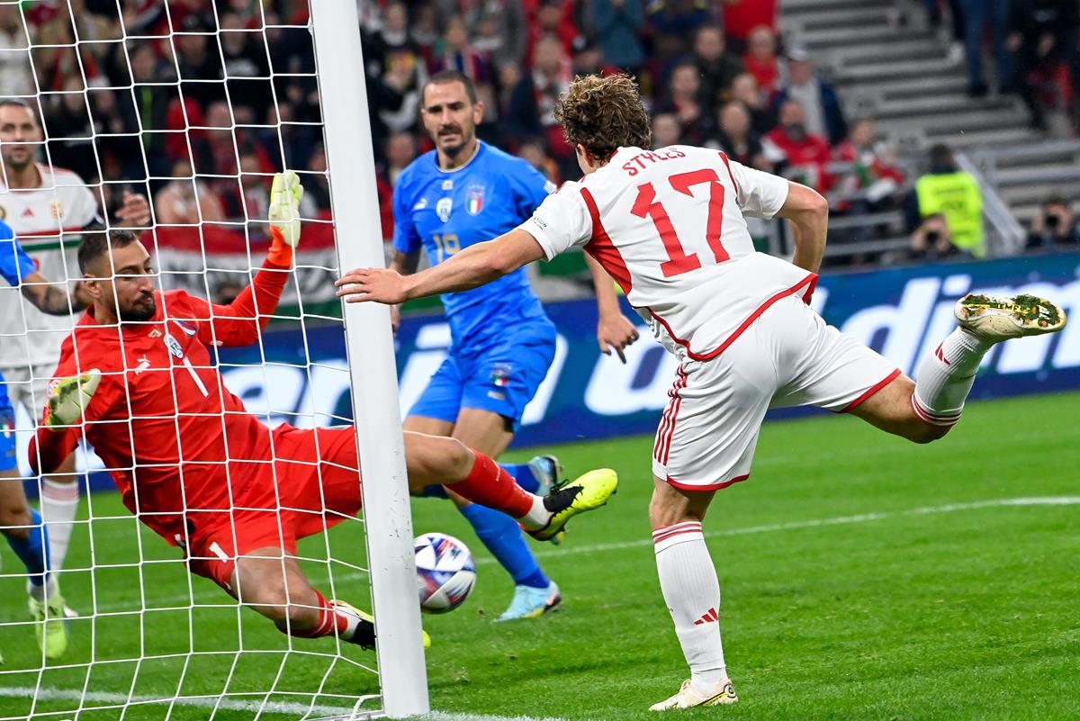 Венгрия против Италии Лига наций УЕФА