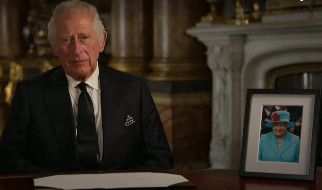 King Charles III addresses the nation