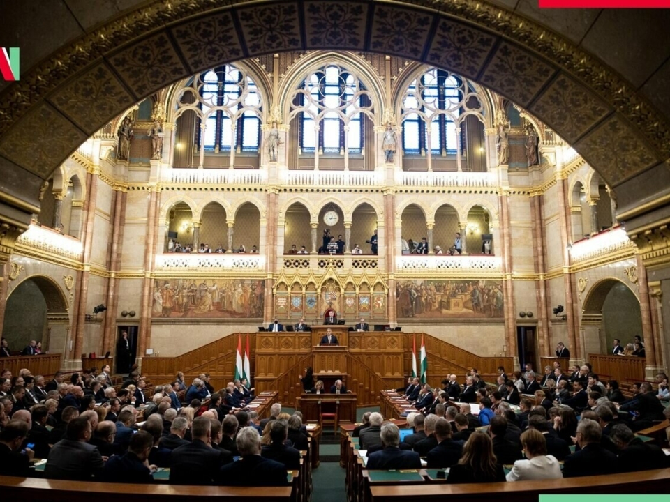 Crisis del parlamento del gobierno húngaro