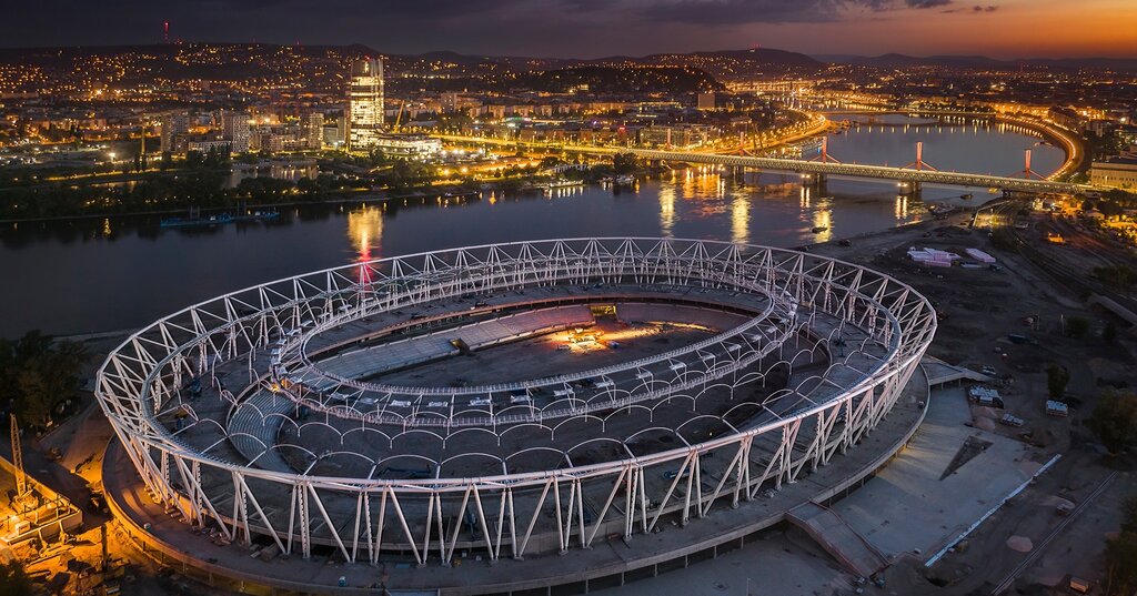 Budapest neues nationales Leichtathletikzentrum