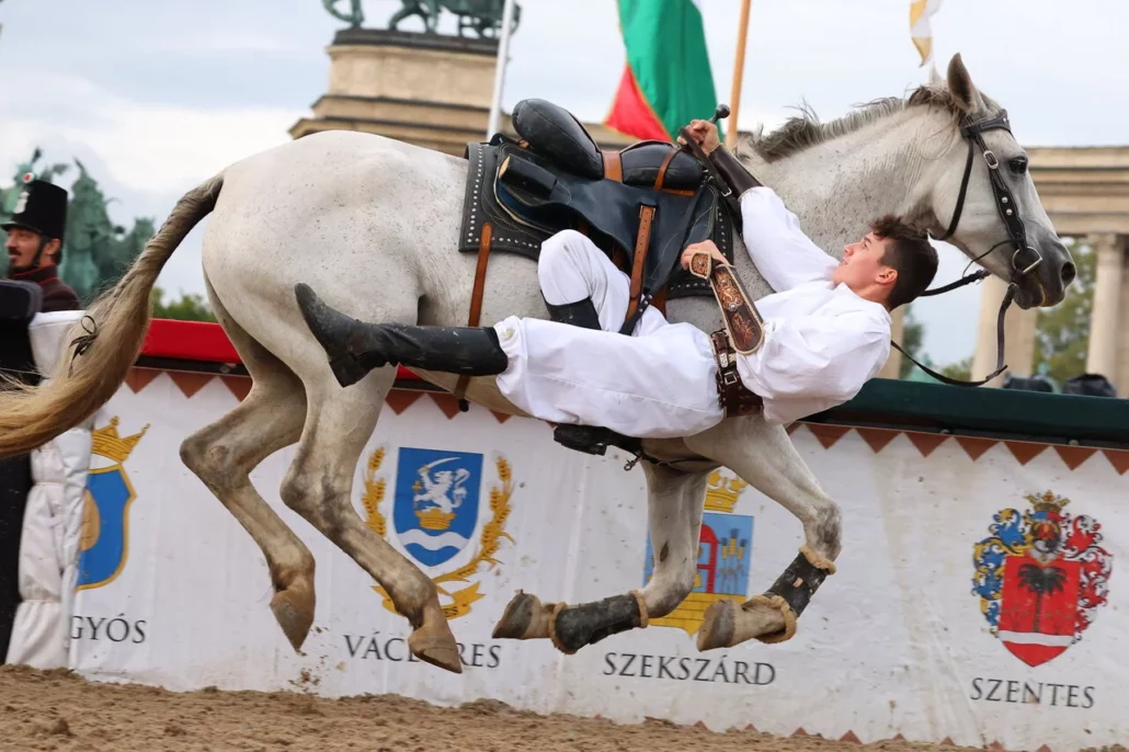 Hungary equestrians of Győr