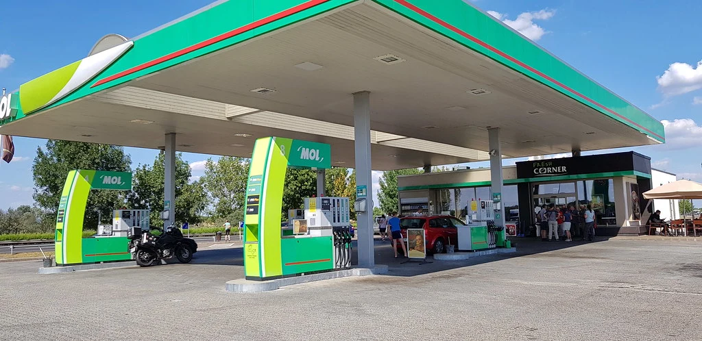 MOL fuel station Hungary
