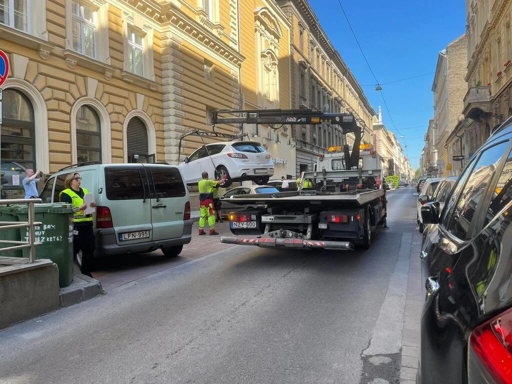 Parkgebühren in Budapest