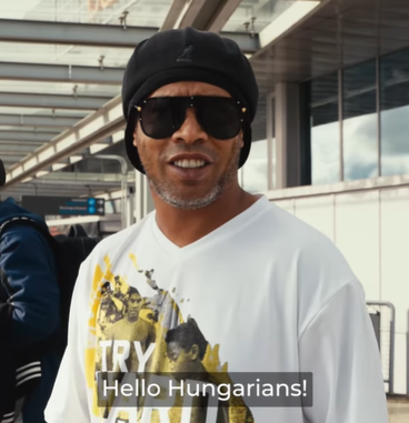 Ronaldinho Budapešť