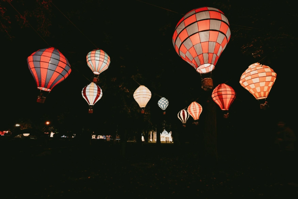 Parc de montgolfières lumina