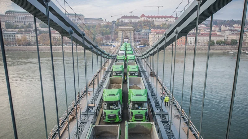 Chain Bridge revamp Budapest