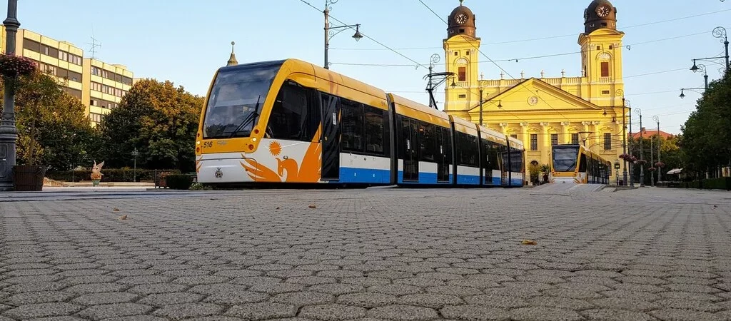 Debrecen public transport trolley tram