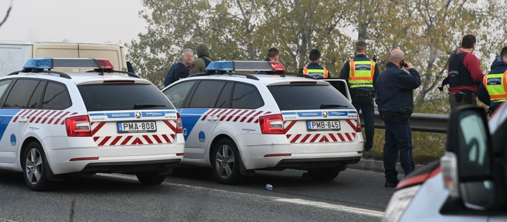 Video, fotos: persecución de autos en Budapest, hombre que huía disparó a la policía