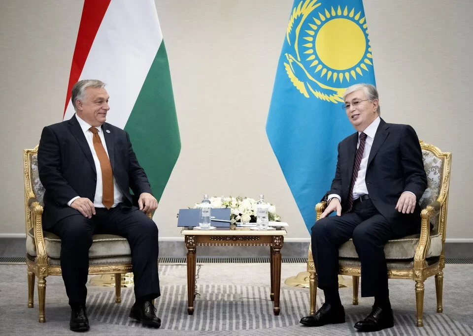 Viktor Orbán in Uzbekistan