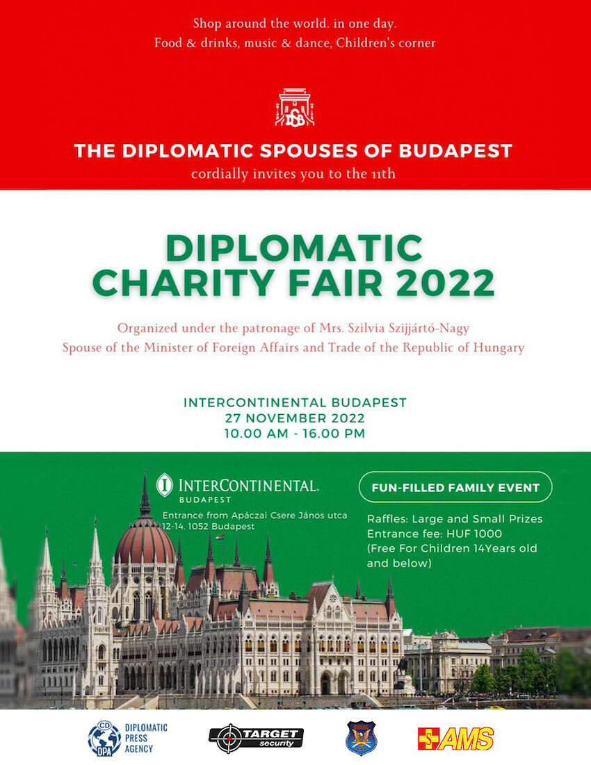 дипломатичний благодійний ярмарок Будапешт 2022