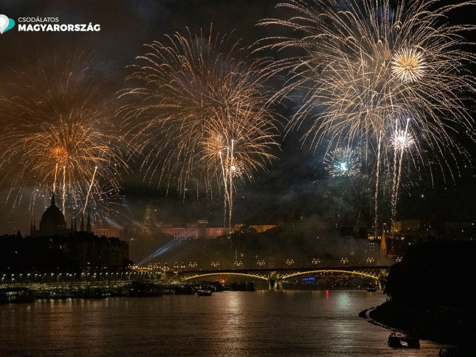 firework, Budapest, Hungary, celebration