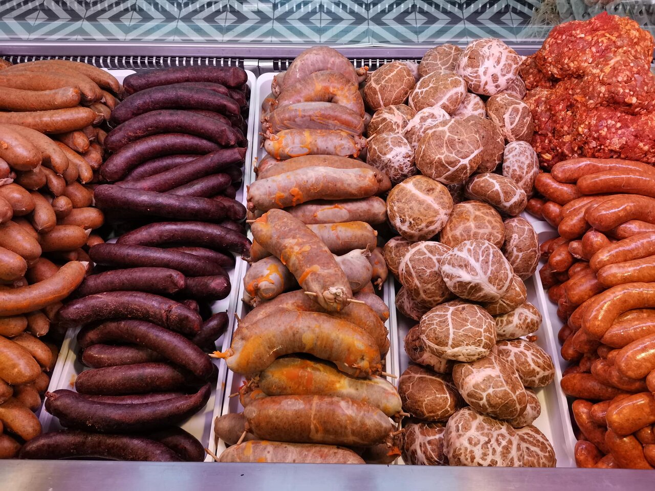Ungarn, Ungarn, Fleisch, Fleischmarkt, lokal, Fleischprodukt