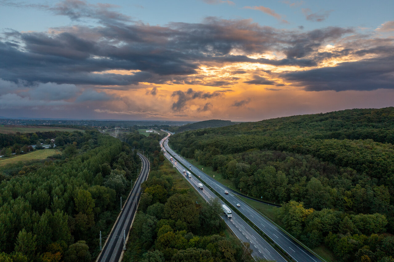 Viñeta de autopista húngara