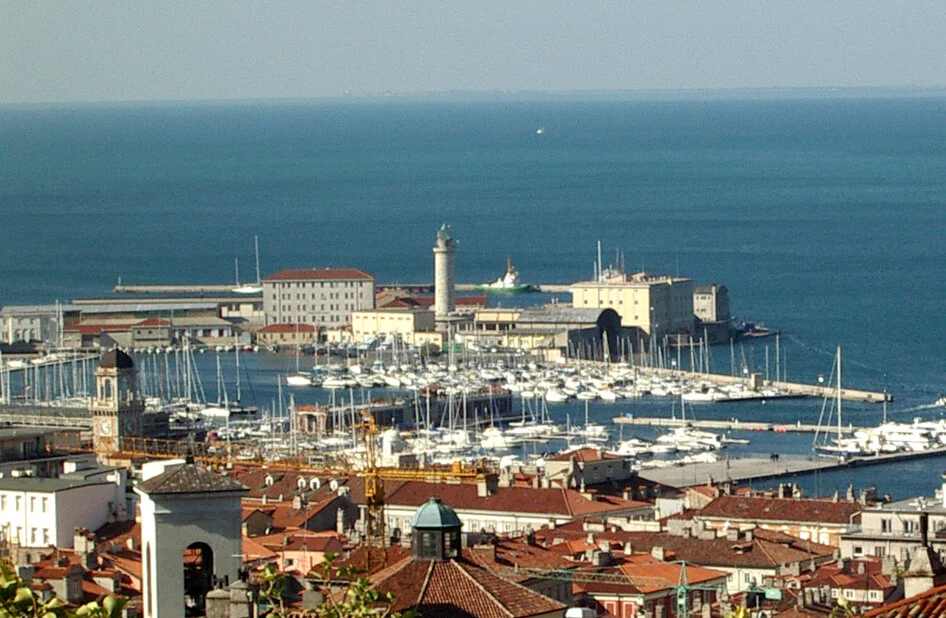 Trieste port Hungary Italy