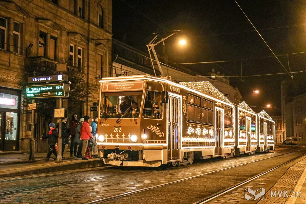 Advent tram Miskolc
