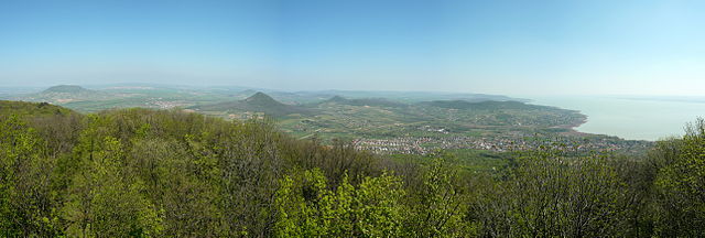 Panoramatický výhled na Badacsony