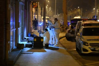 Hungarian police policeman stabbed to death