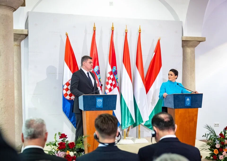 Hungary President Croatia visit