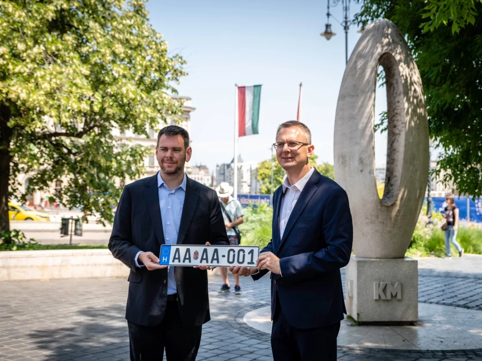 Hungary new licence plates