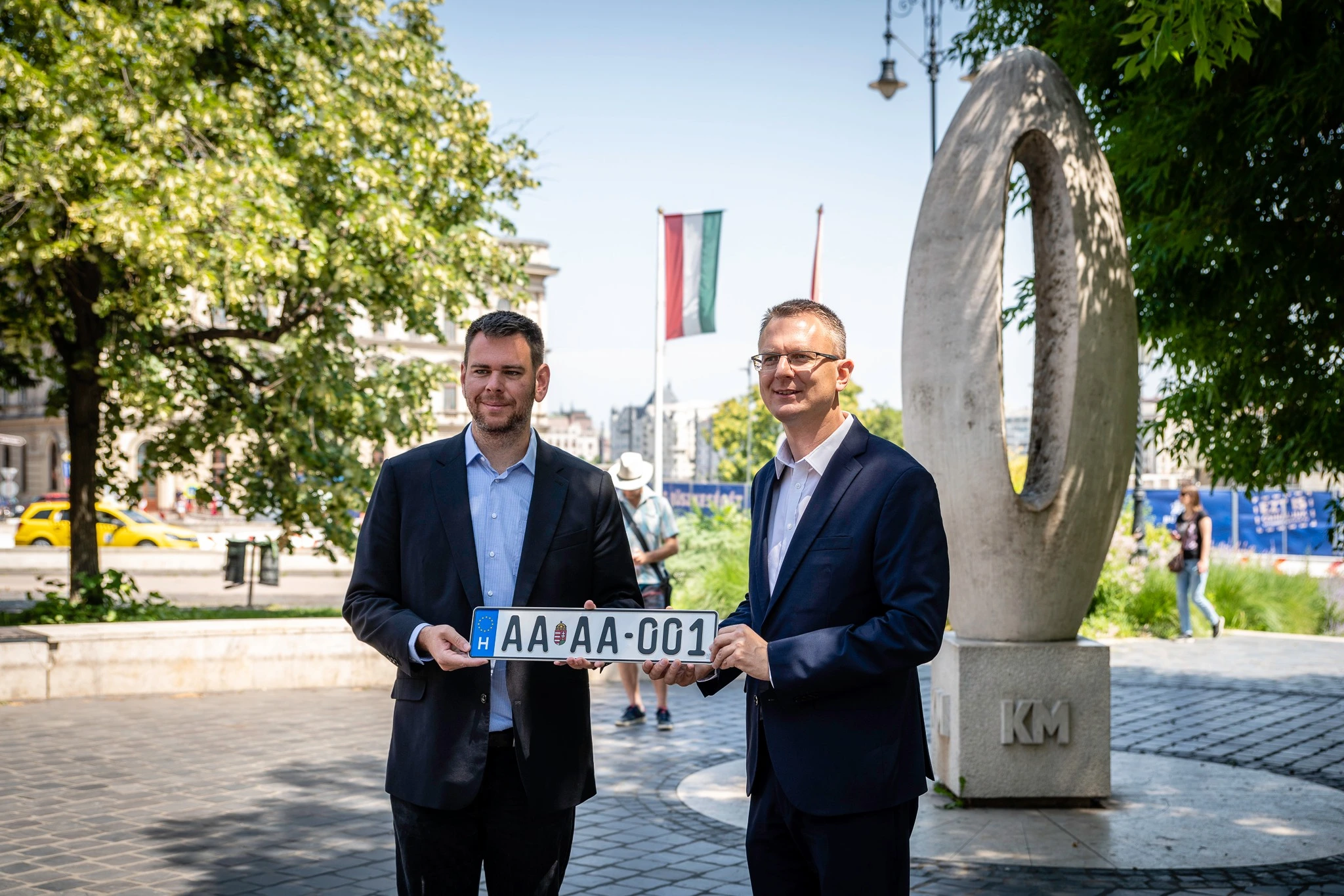 Hungary new licence plates
