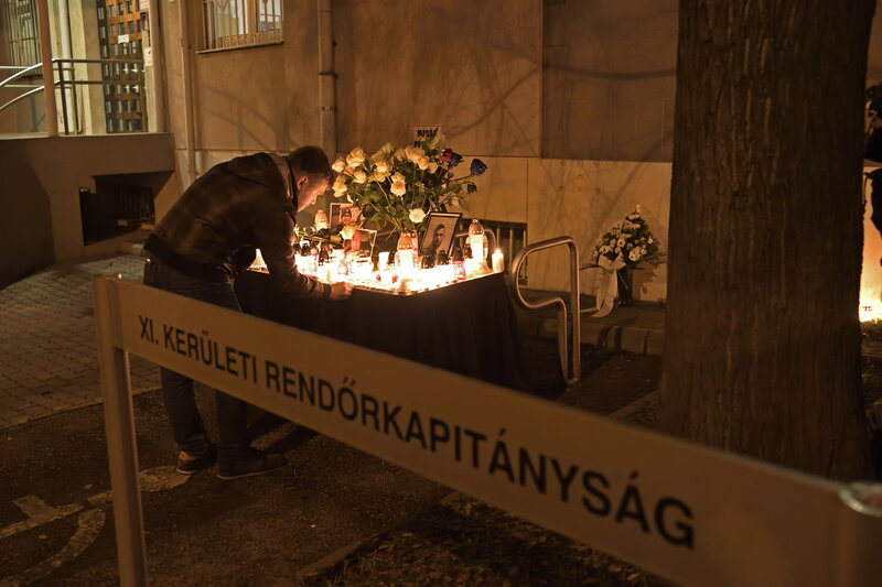 La police assassine Budapest