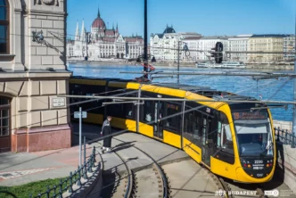 Tram Budapest Hungary