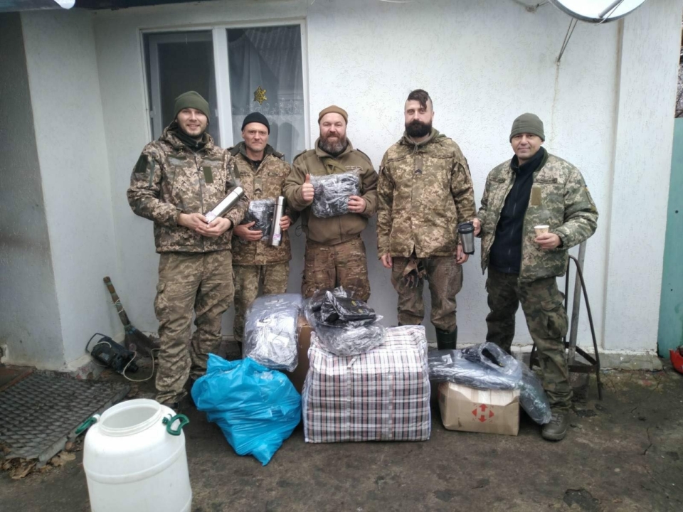 Transcarpathian Soldiers Donation