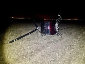 Helicopter crashed in Hungary