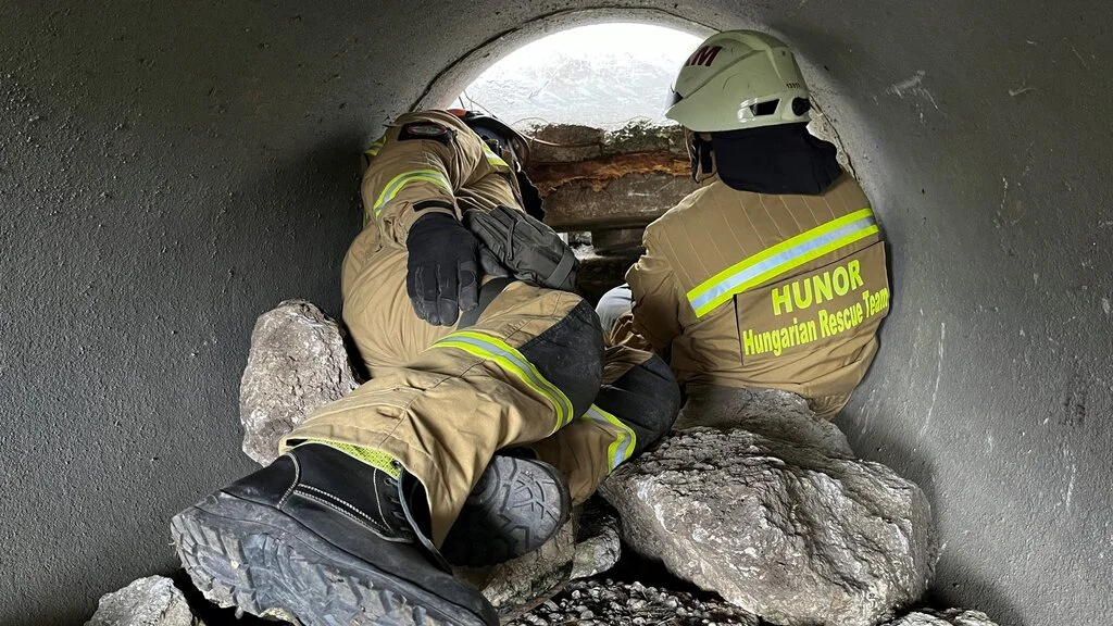 Hungarian rescue team Türkiye