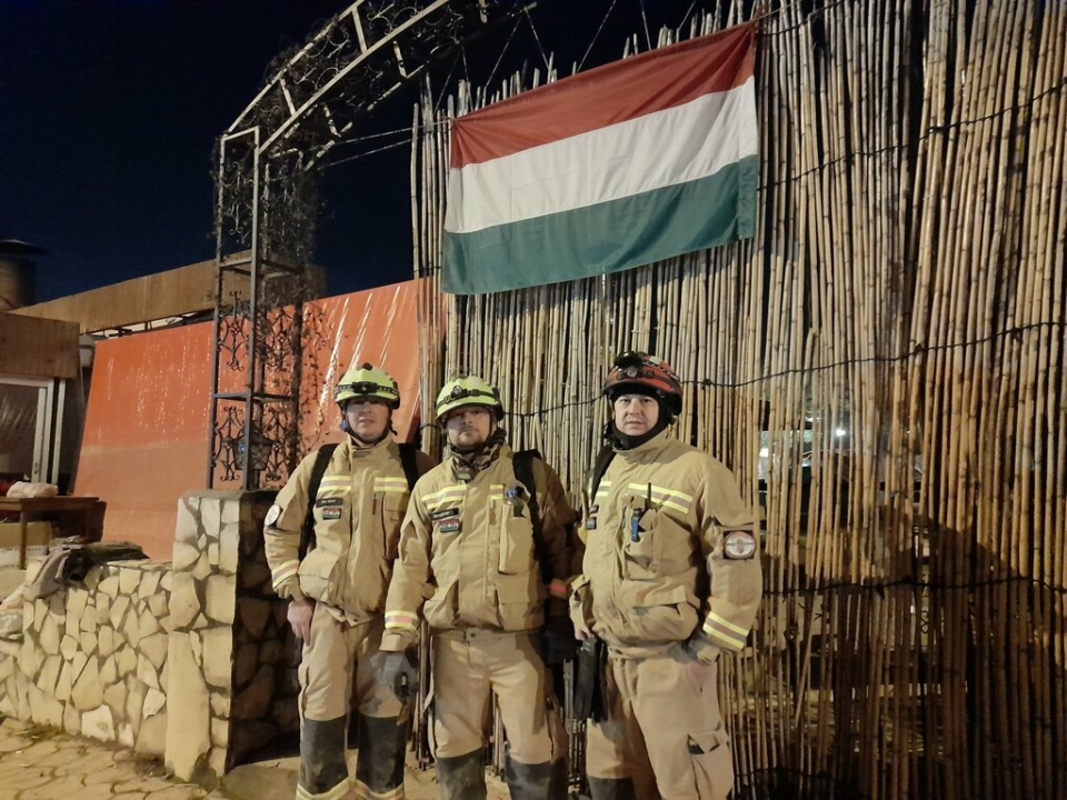 Hungarians saved lives in Türkiye