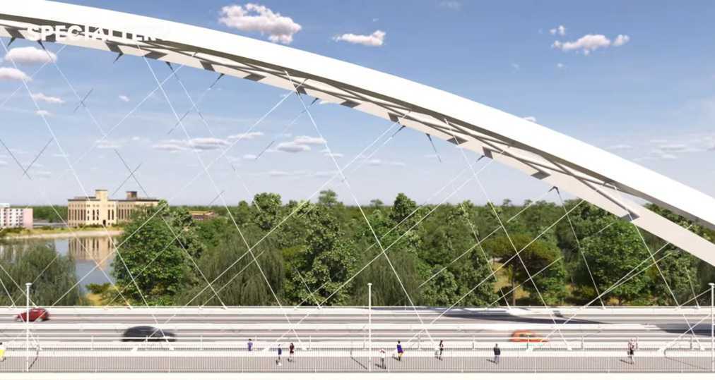 El nuevo puente del Danubio en Mohács