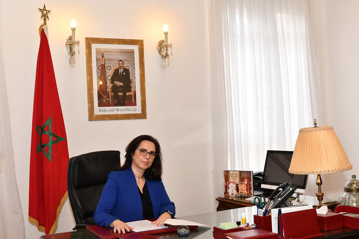 NJ.E. gđa Karima Kabbaj, veleposlanica Maroka u Budimpešti