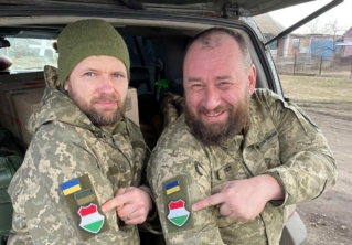 Soldats hongrois Ukraine