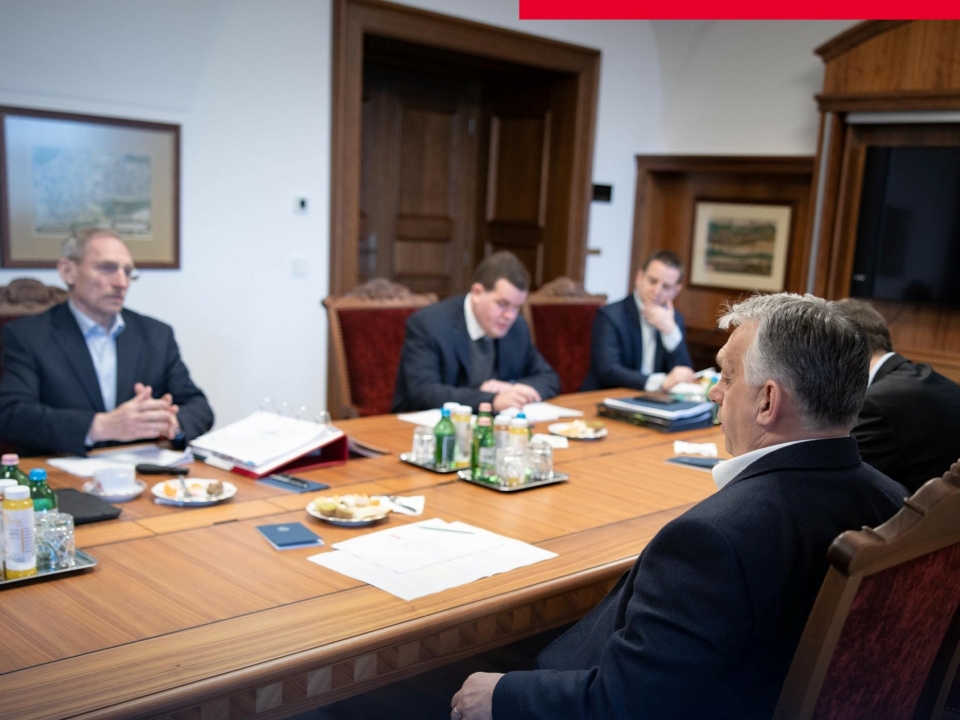 Reunión extraordinaria de gabinete de Orbán