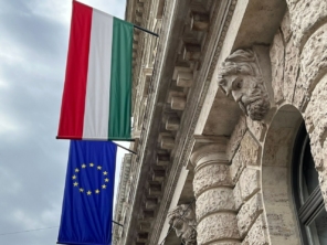 EU-Ungarn-Flagge der Europäischen Union