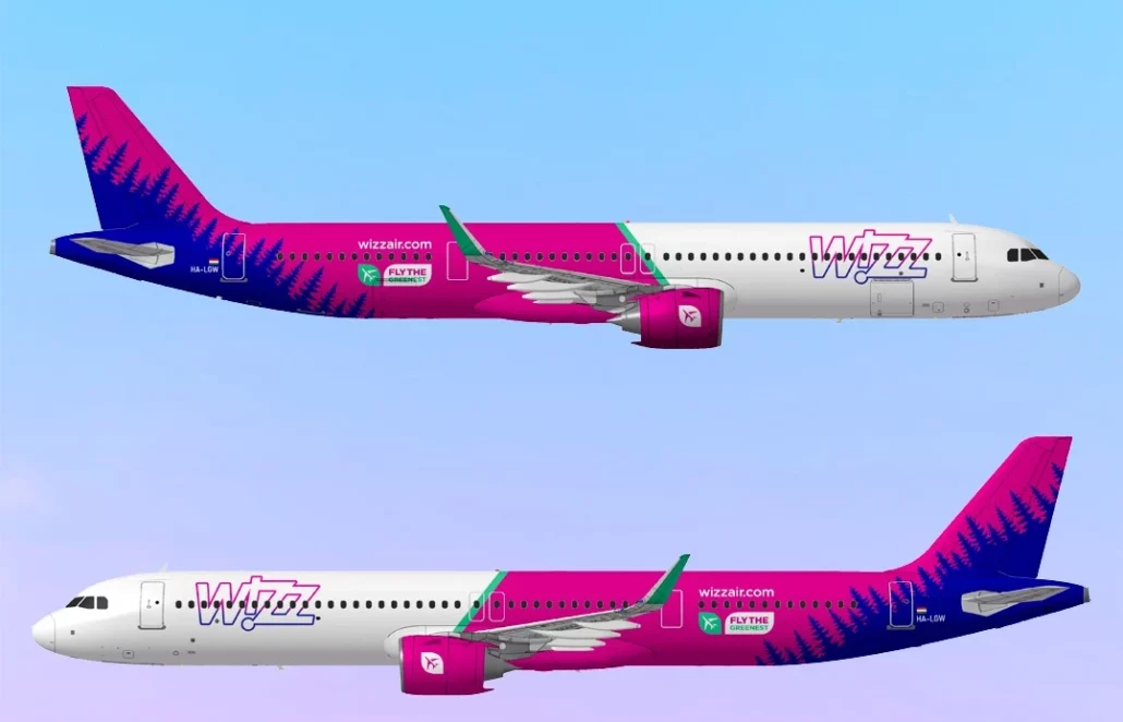 Wizz Air new design