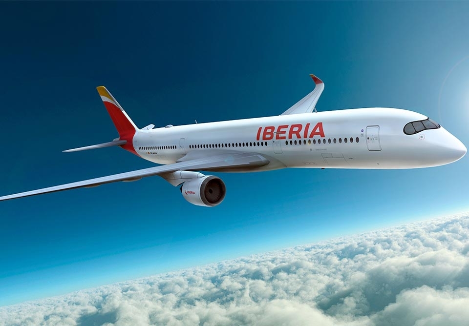 avion de la compagnie aérienne Iberia
