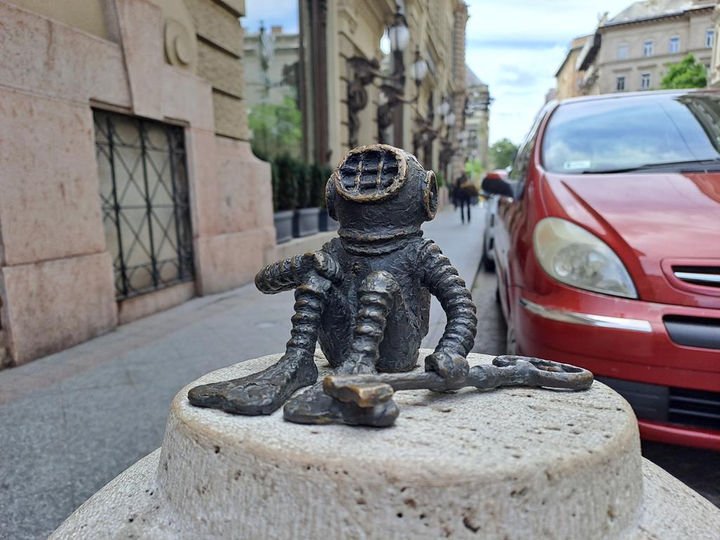 Kolodko mini heykelleri Budapeşte