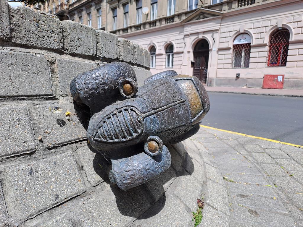Mini-statues de Kolodko Budapest
